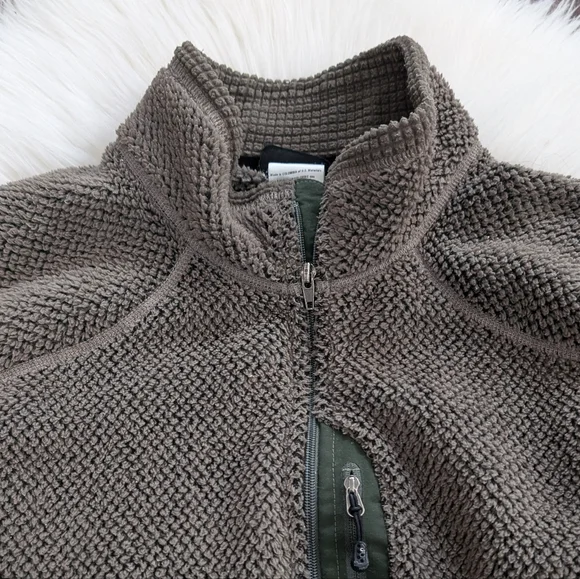 Patagonia Men’s 2009 MARS R2 Regulator Army Green Fleece Jacket XL - Picture 4 of 9